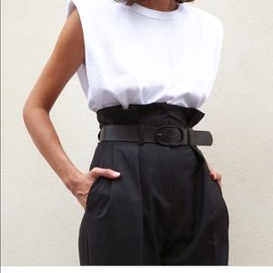 SOLD!!!! Zara shoulder pad top